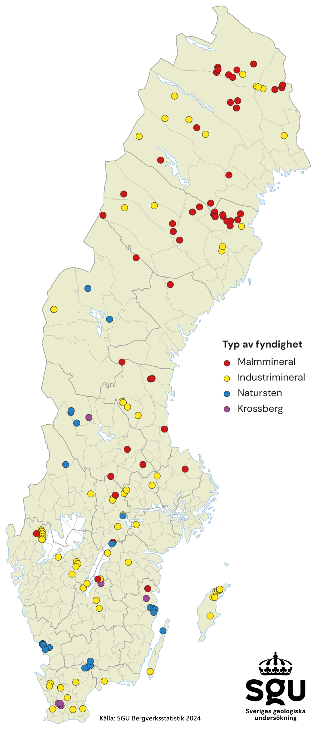 Karta över riksintressen.